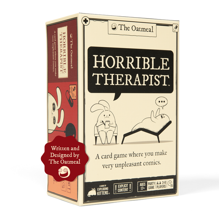 Horrible Therapist a Game by Exploding Kittens