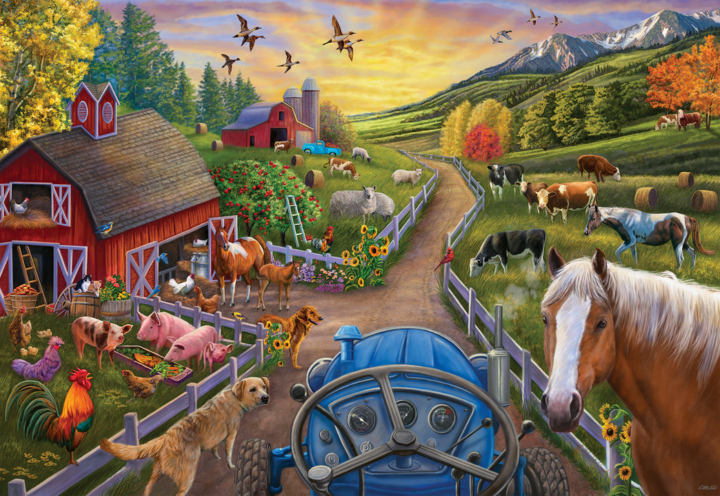24 Piece - My First Farm Floor Puzzle - Ravensburger