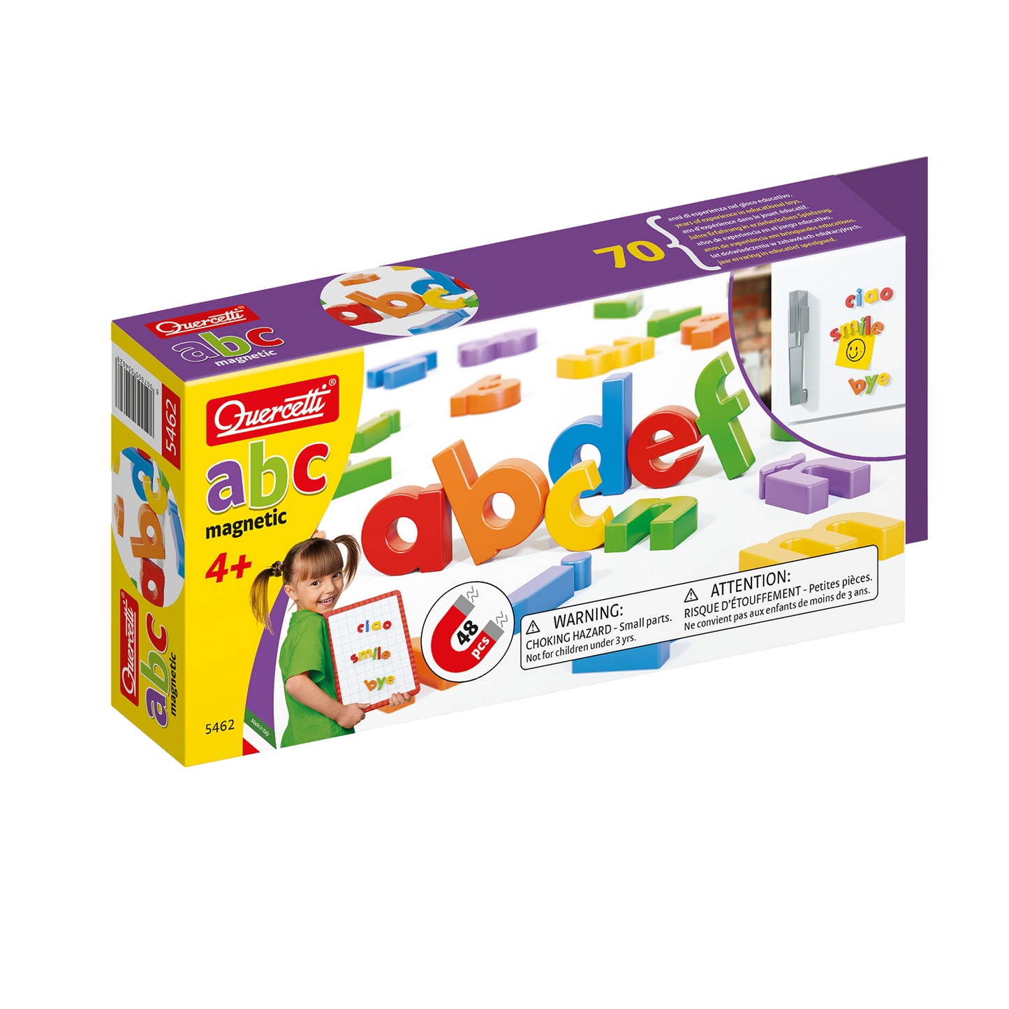 Magnetic Letters - Lower Case - Quercetti