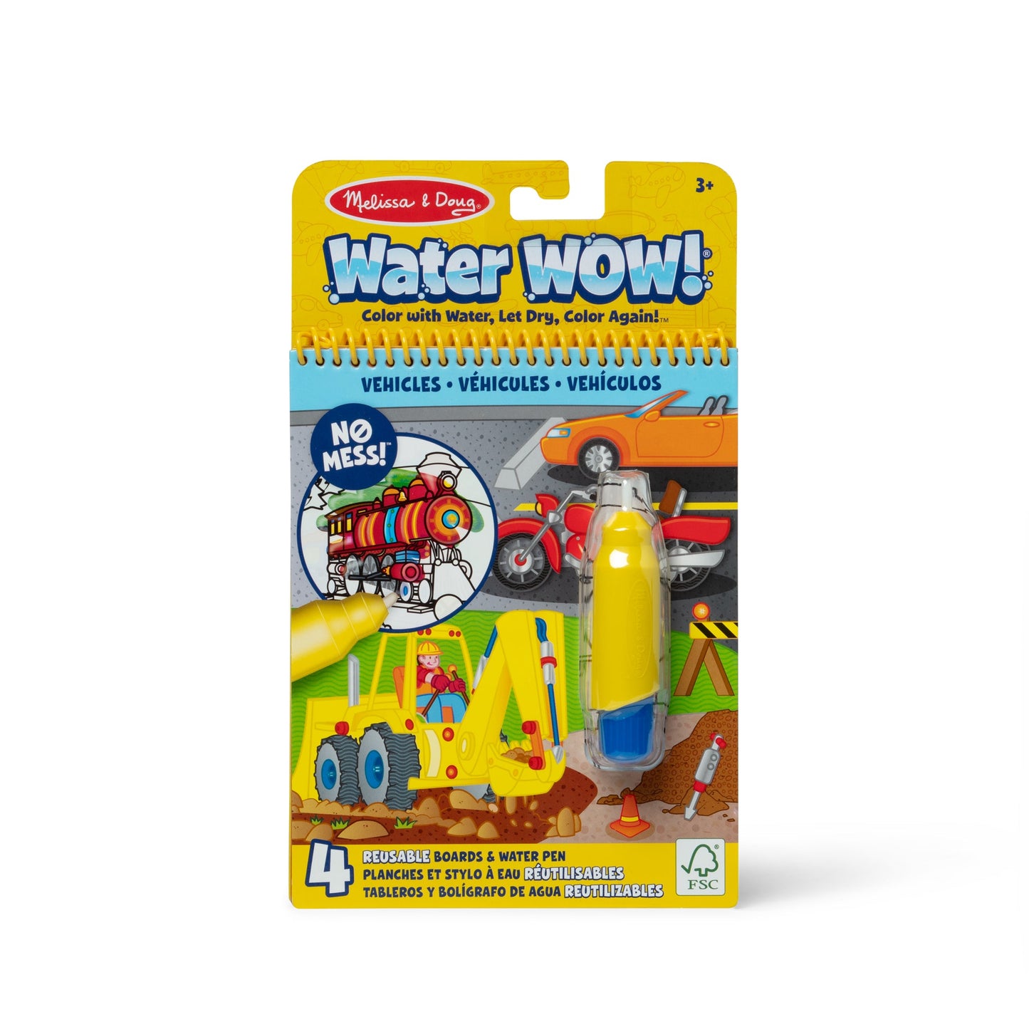 Water Wow! - Vehicles - Melissa & Doug
