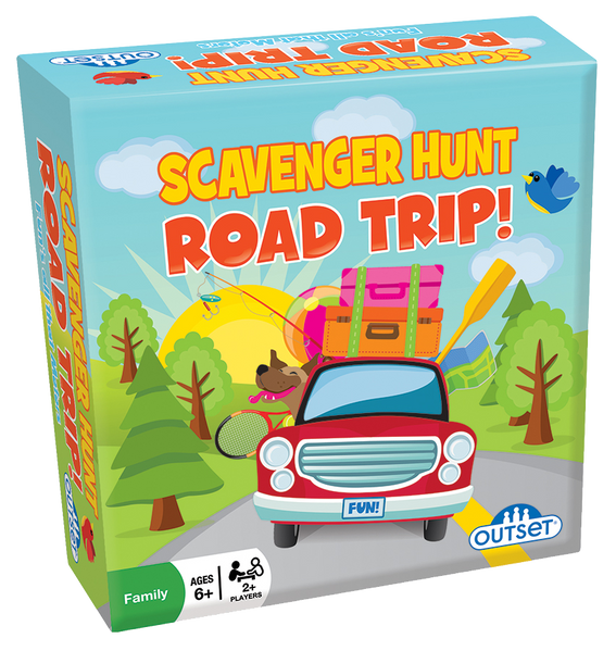 Scavenger Hunt Road Trip - Traveling Card Game - Outset