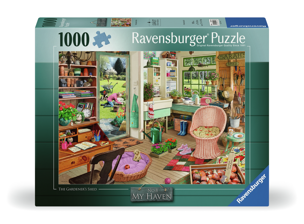 1000 Piece - The Gardener's Shed - Ravensburger