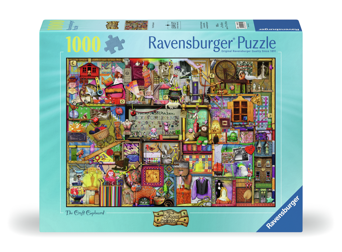 1000 Piece - The Craft Cupboard - Ravensburger