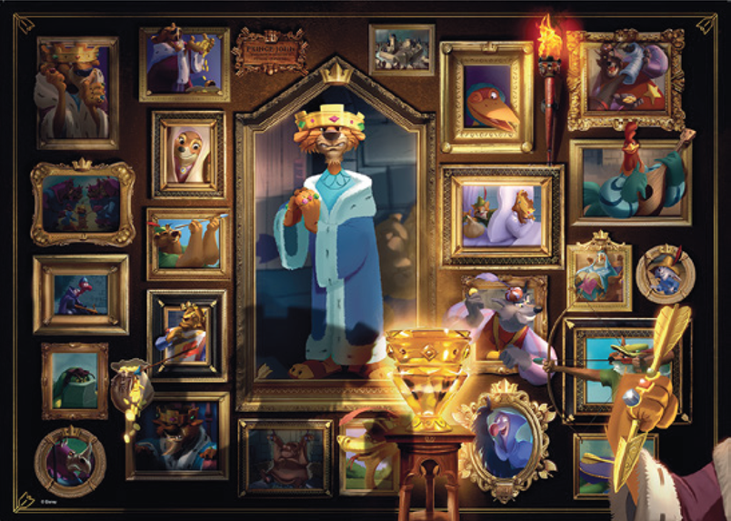 1000 Piece - Disney Villainous - Prince John From Robin Hood - Ravensburger