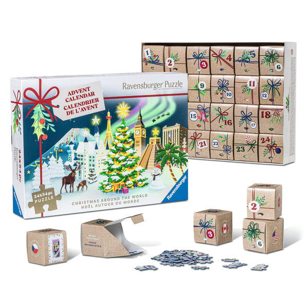 Advent Calendar Puzzle - Christmas Around the World - Ravensburger