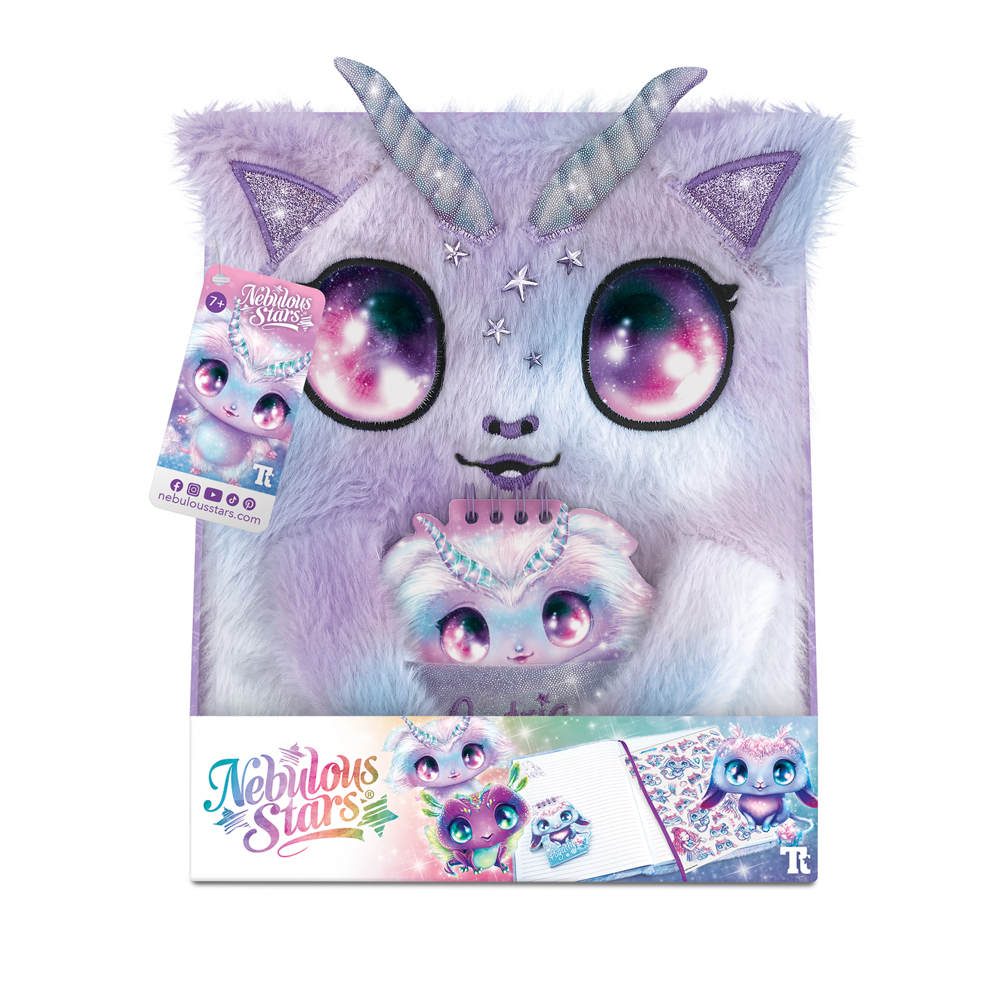 Fuzzy Diary - Large with Notepad - Astria
