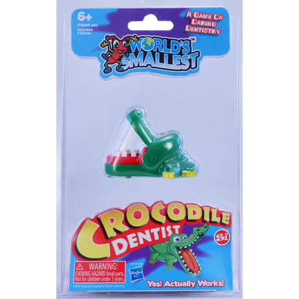 World’s Smallest - Crocodile Dentist