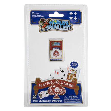 World's Smallest - Playing Cards