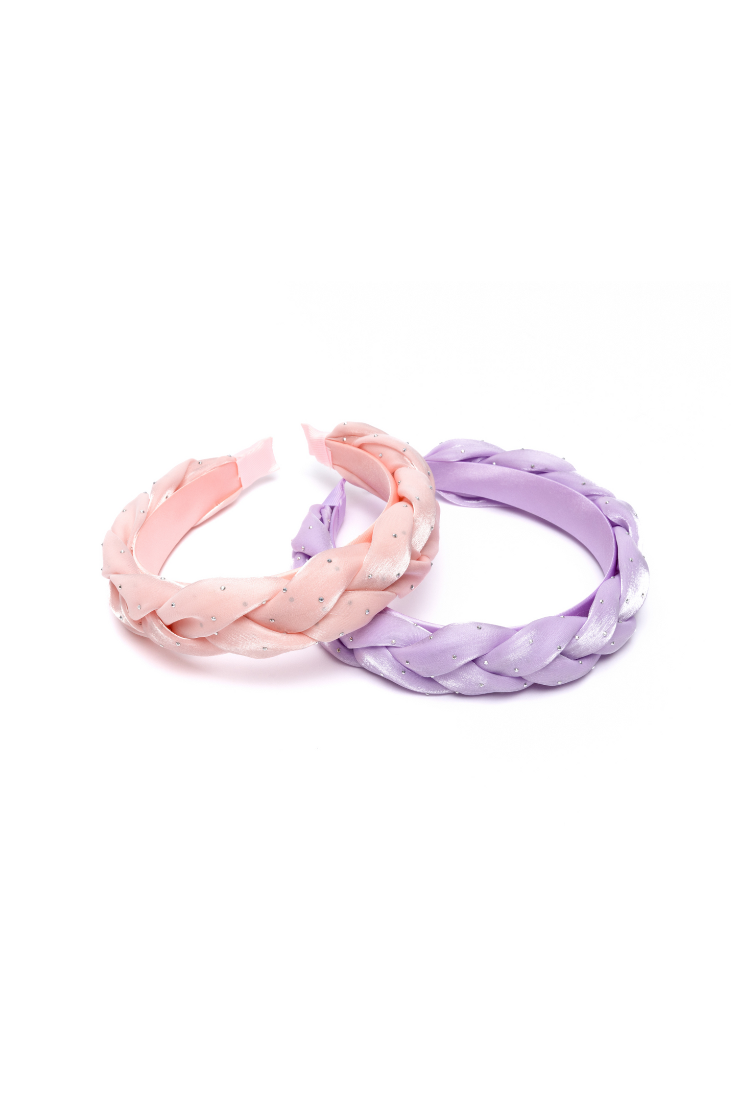 Headband - Plush Braid Pink Or Purple - 89075 - Great Pretenders