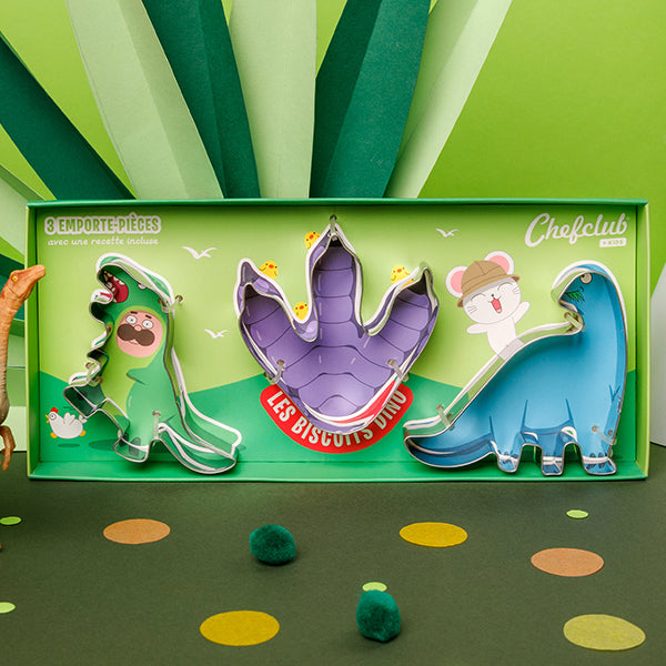 Chefclub - Cookie Cutter - Dinosaurs