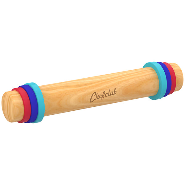 Chefclub - Rolling pin with adjustable rings