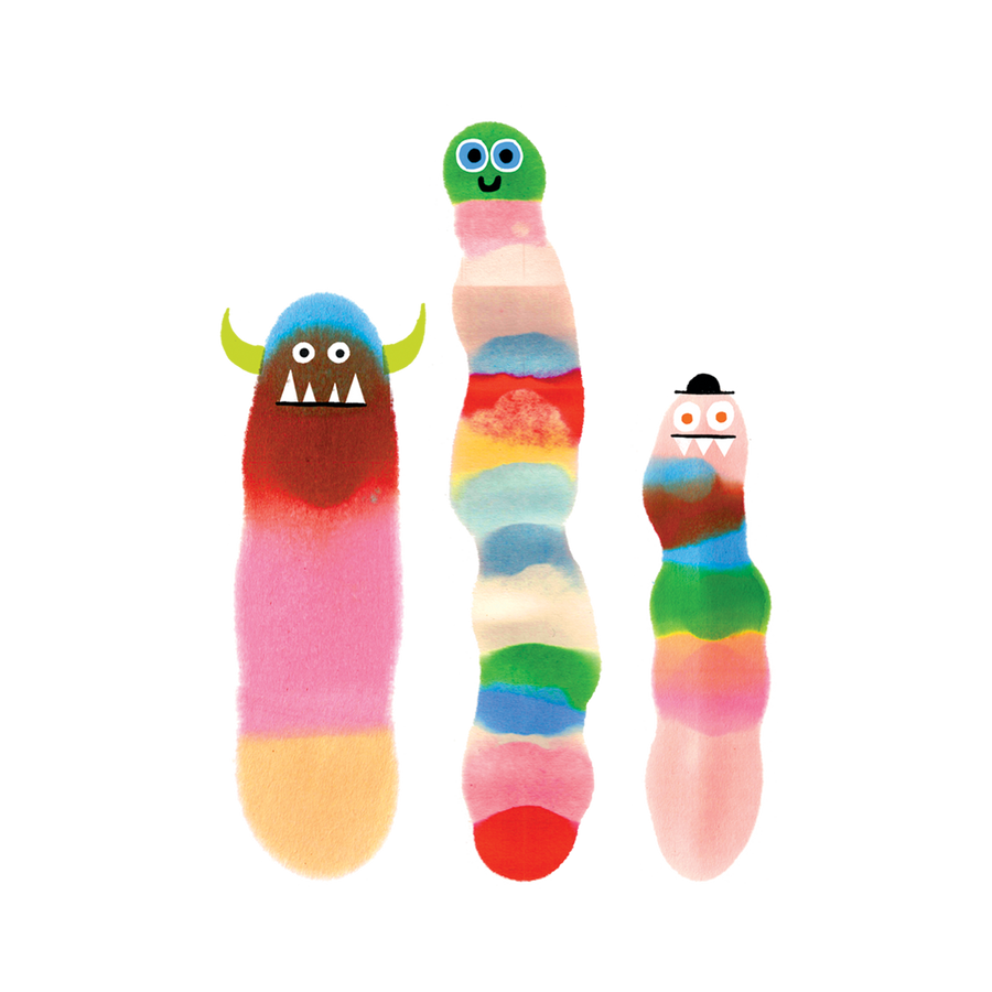 Tattoo - Wormies - Tattly