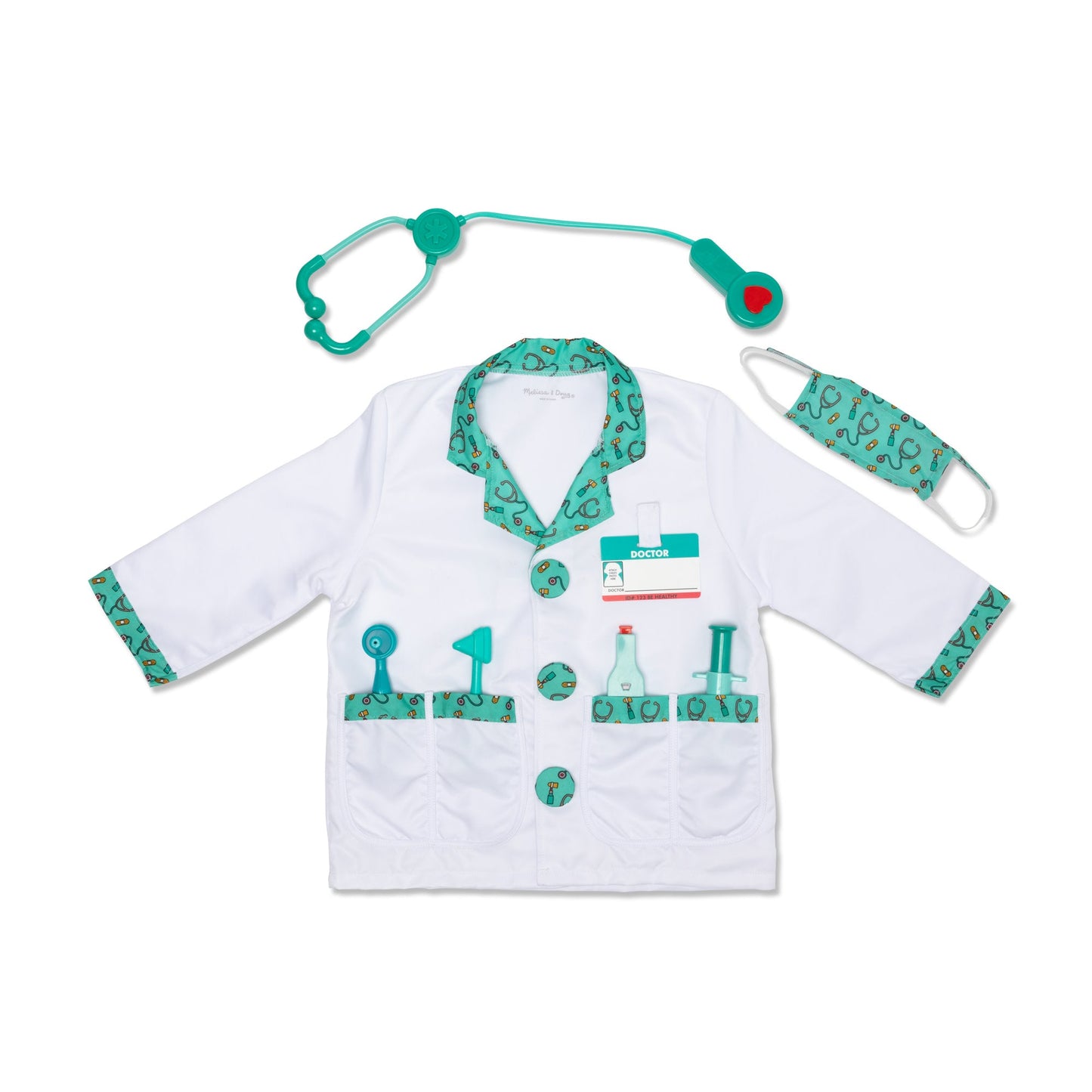Size 3-6 - Doctor Costume - Melissa & Doug