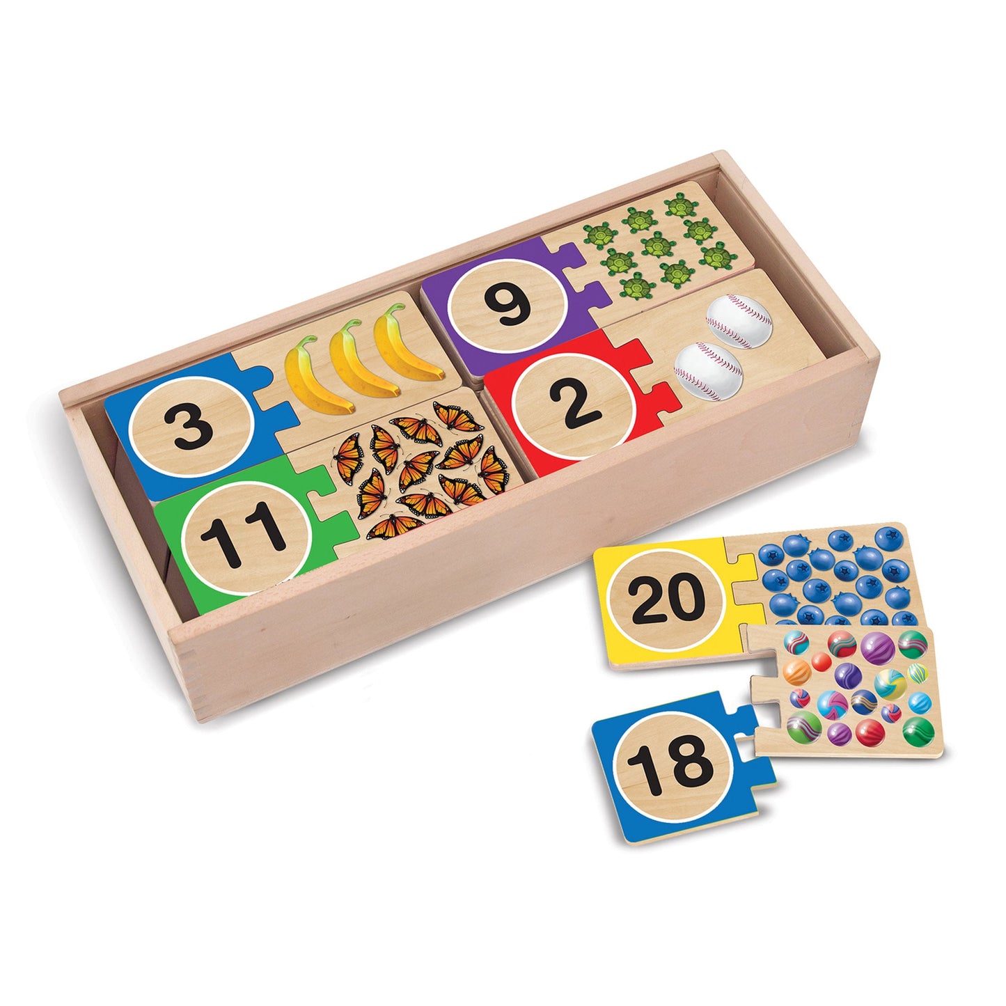 Self Correcting Number Puzzles - Melissa & Doug