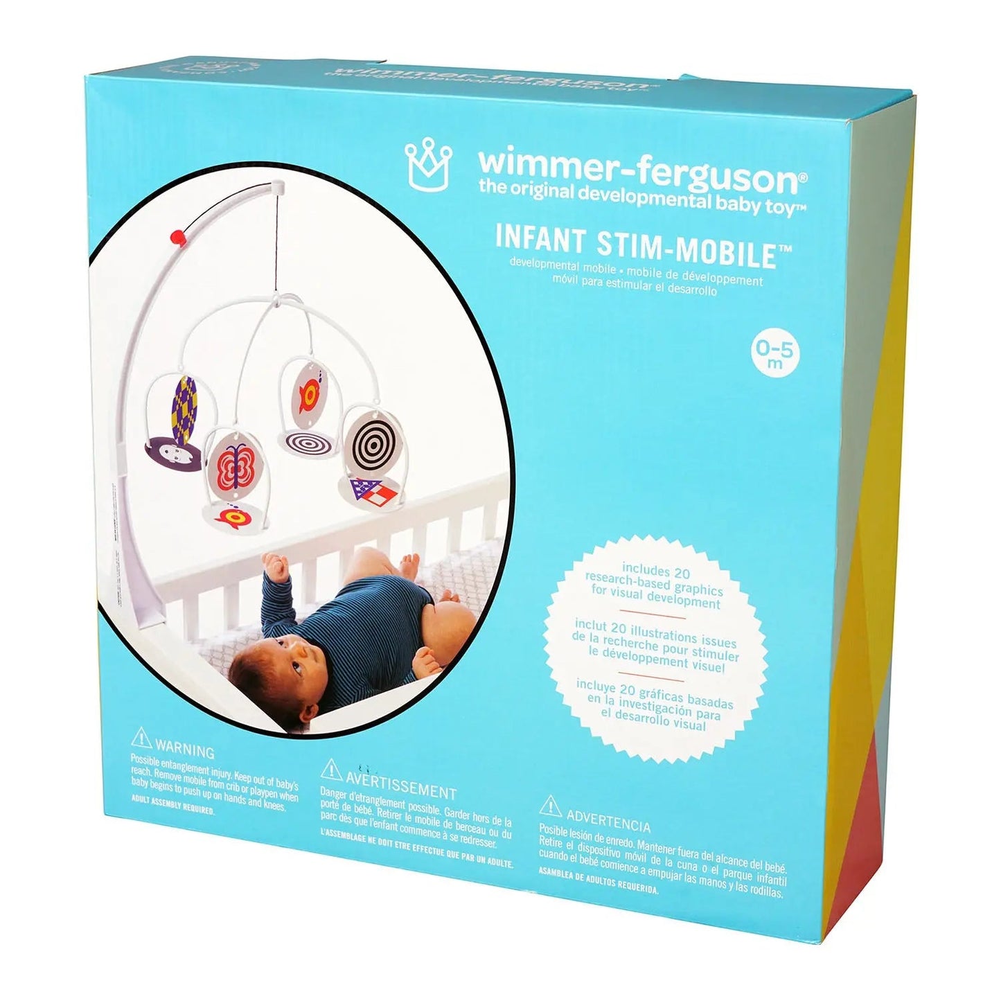 Wimmer Ferguson Infant Stim Mobile - Manhattan Toy