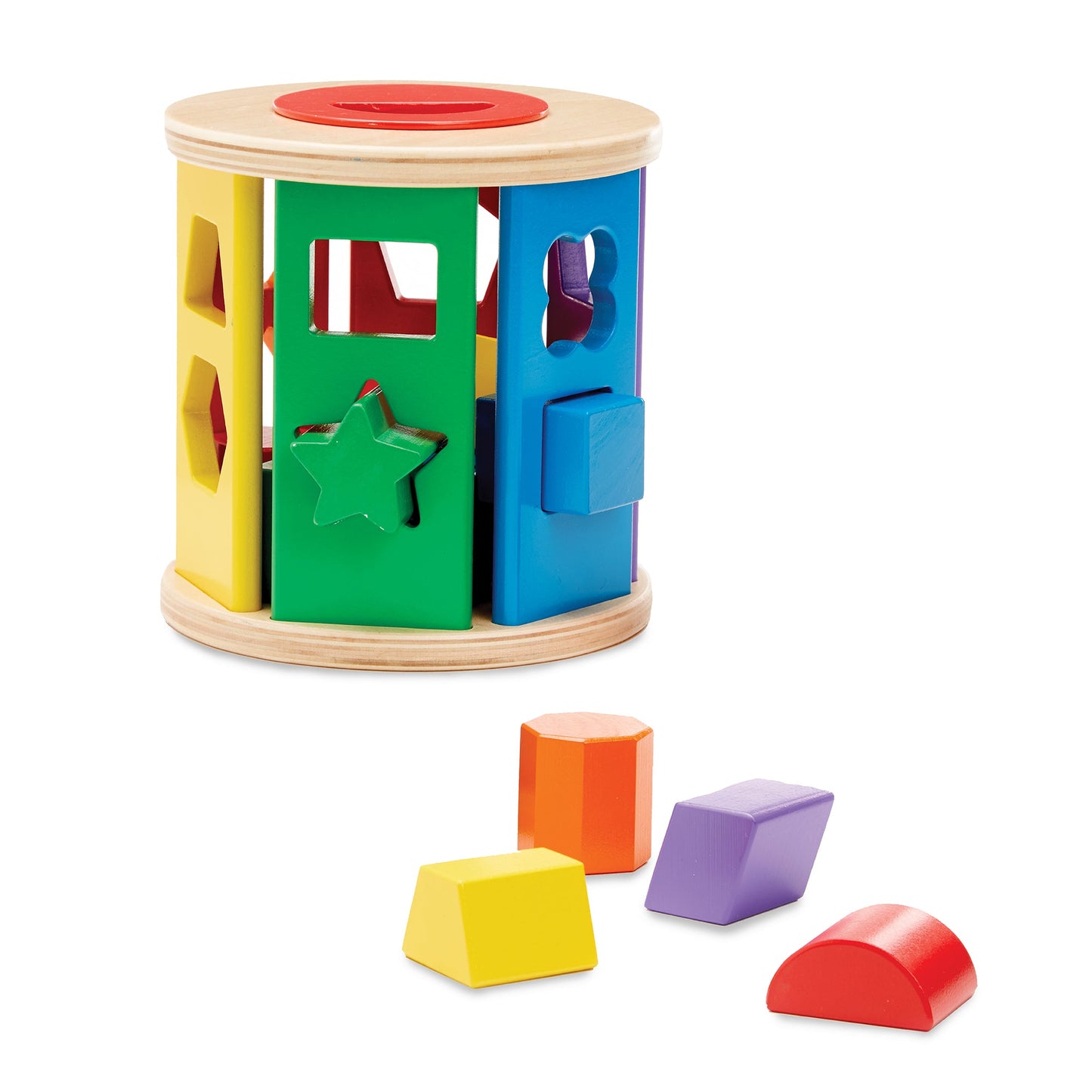 Match and Roll Shape Sorter - Melissa & Doug