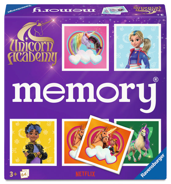 Memory Game - Unicorn Academy - Ravensburger
