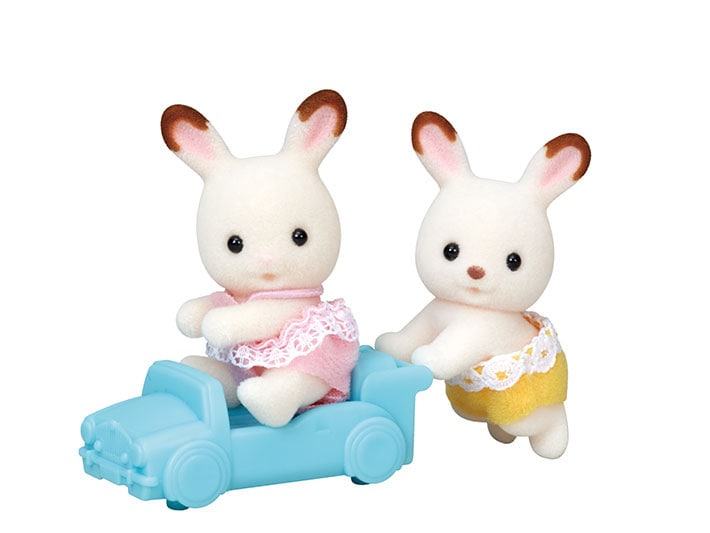 Chocolate Rabbit Twins - Calico Critters