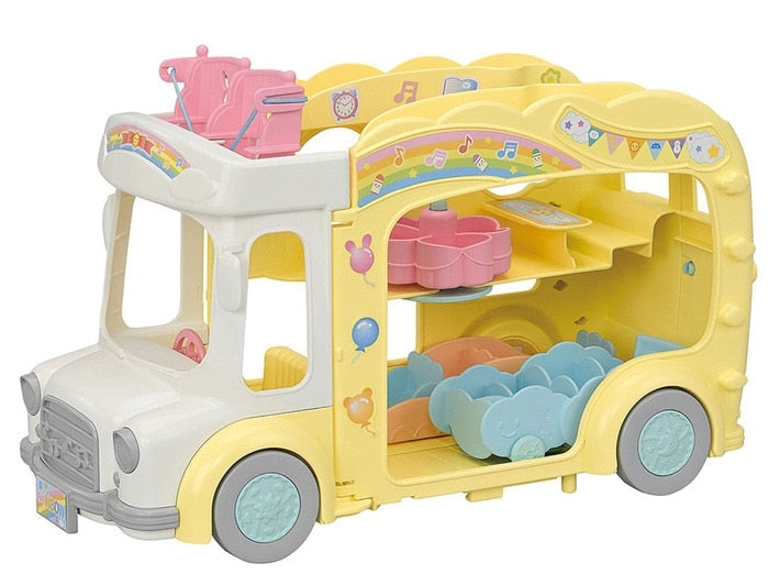Rainbow Fun Nursery Bus - Calico Critters