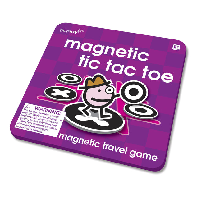 Tic Tac Toe - Magnetic Travel Game - Toysmith