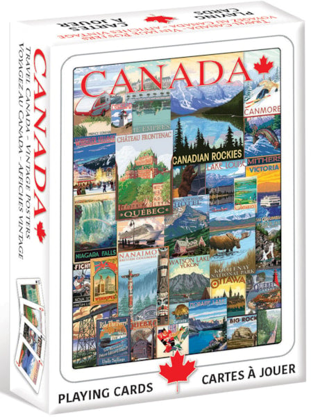 Playing Cards - Travel Canada - Eurographics