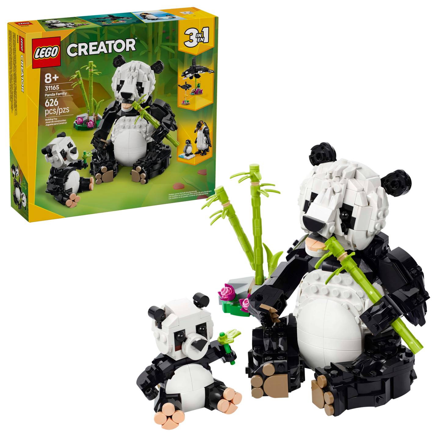 LEGO - Wild Animals: Panda Family 31165 - Creator 3-in-1