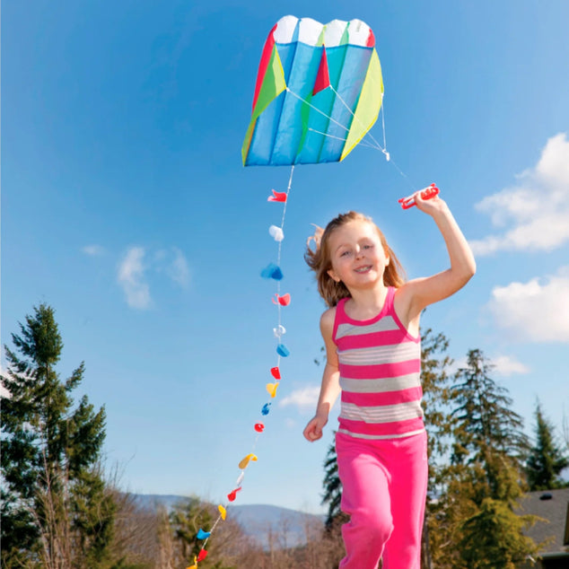 Parafoil Nylon Kite - Assorted Colours - Toysmith