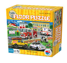 36 Piece - First Responders Floor Puzzle - Cobble Hill