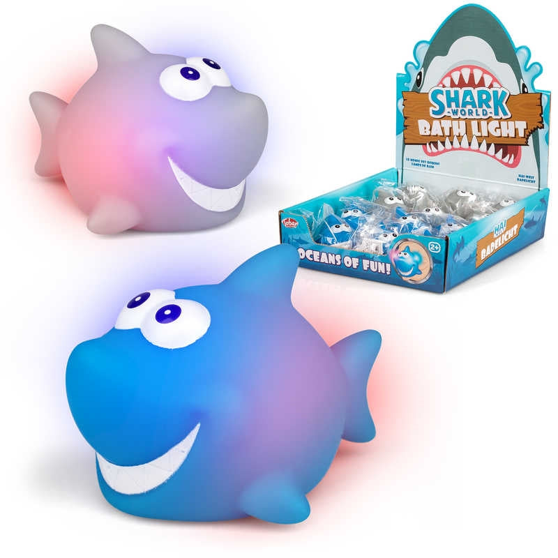 Shark World Light-Up Bath Toy