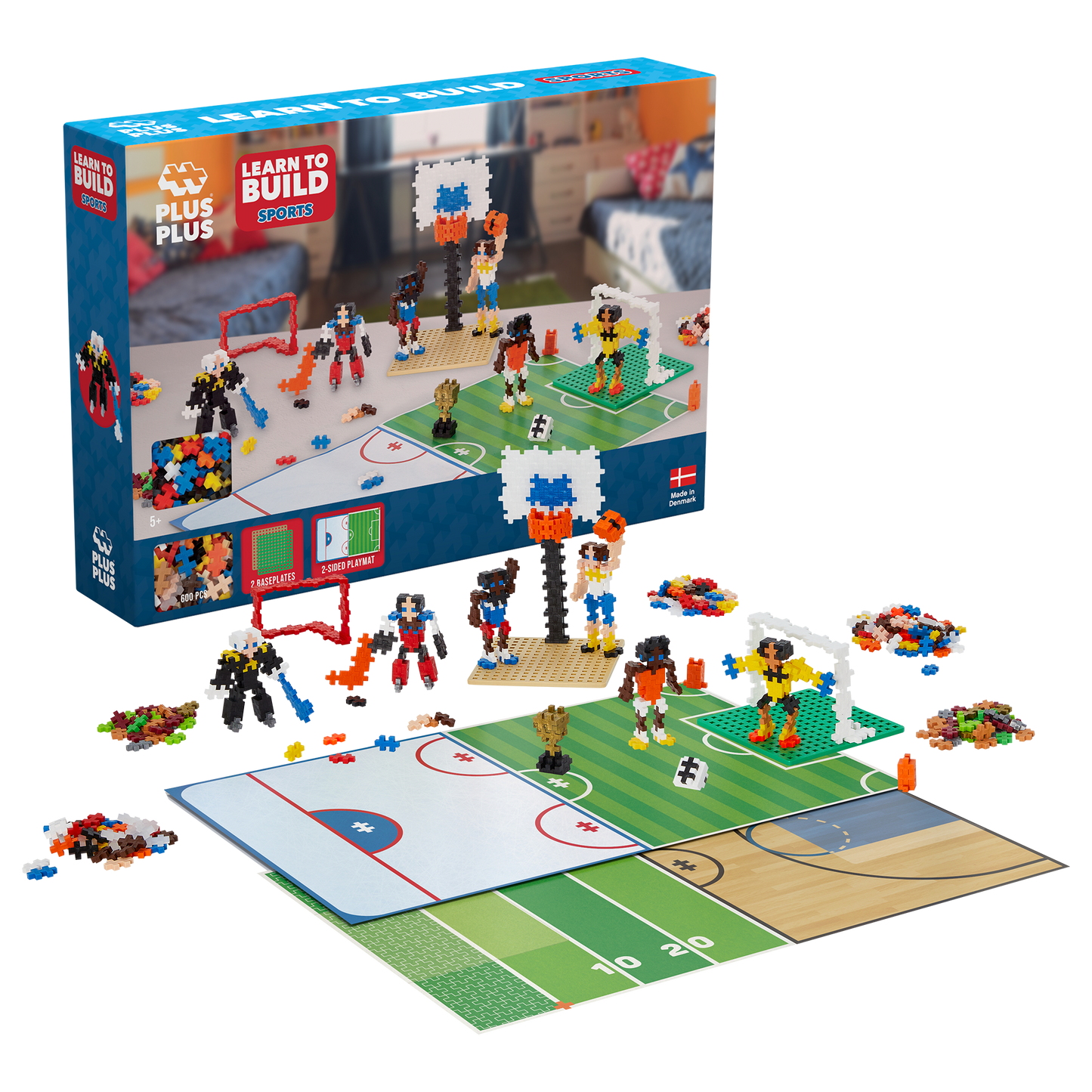 Learn to Build - Sports - Plus-Plus