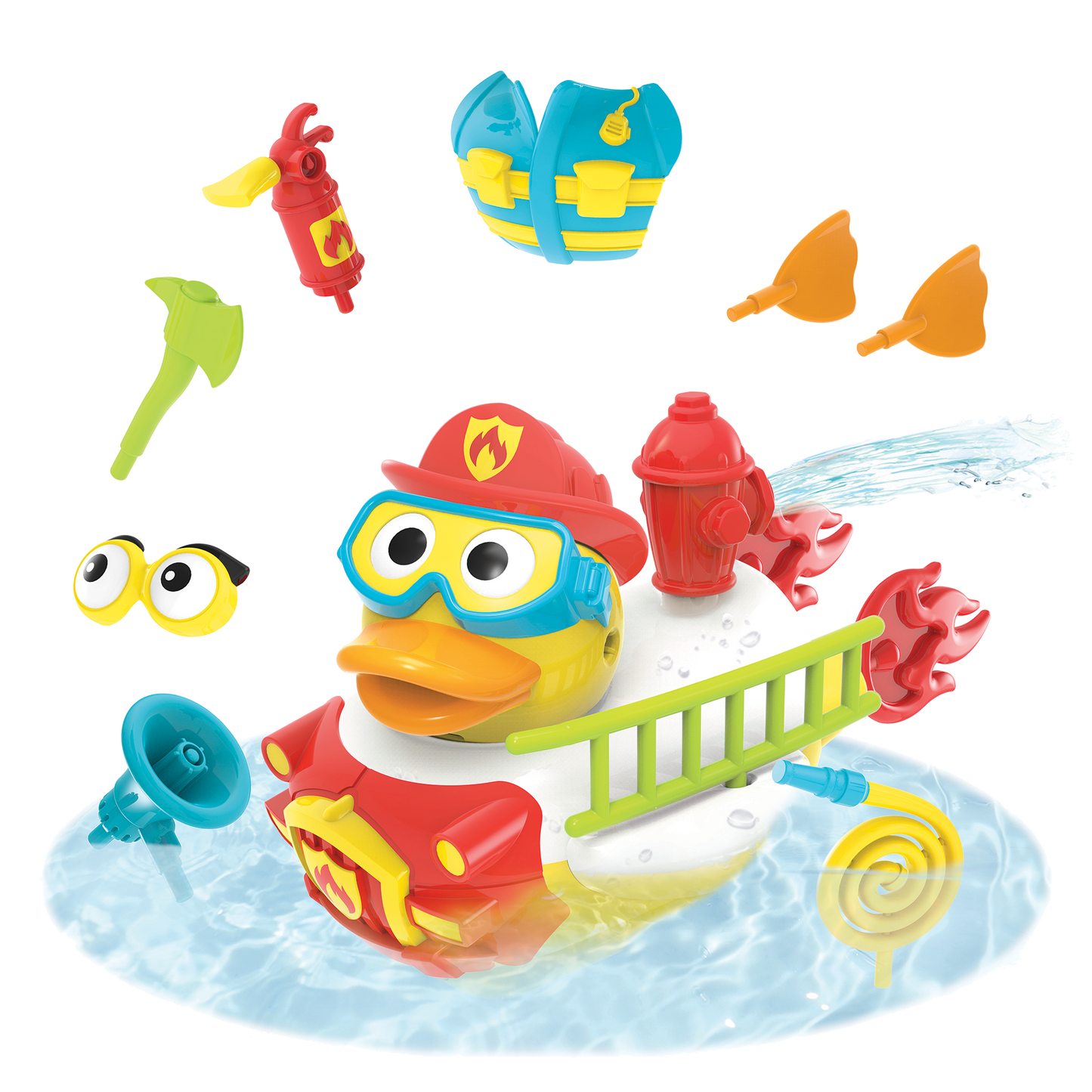 Jet Duck Create A Firefighter - Yookidoo