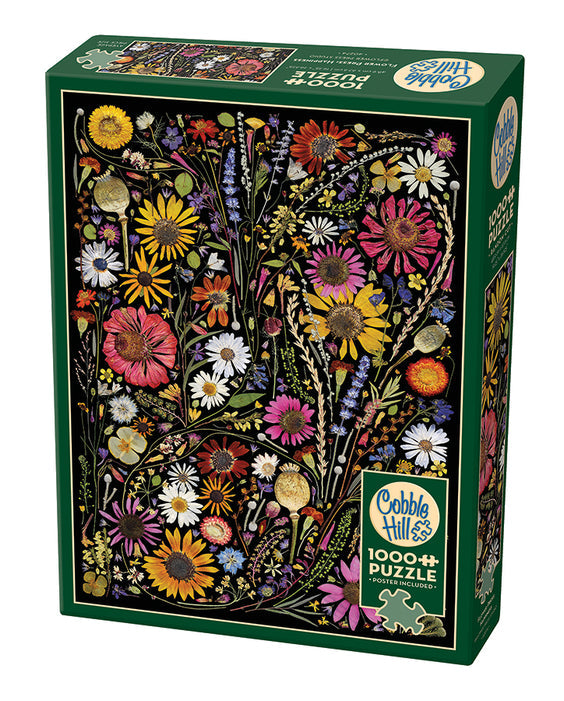 1000 Piece - Flower Press: Happiness - Cobble Hill