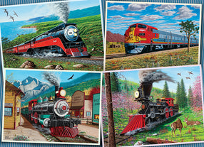 1000 Piece - Historic Locomotives - Cobble Hill
