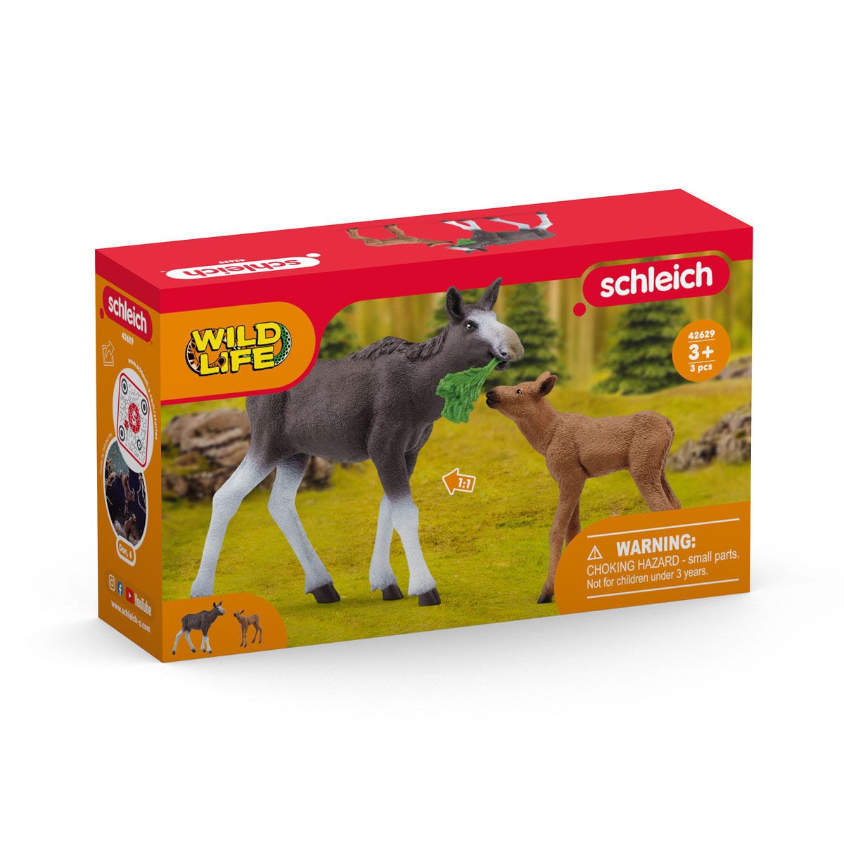 Wild Life - Moose Family - 42629 - Schleich