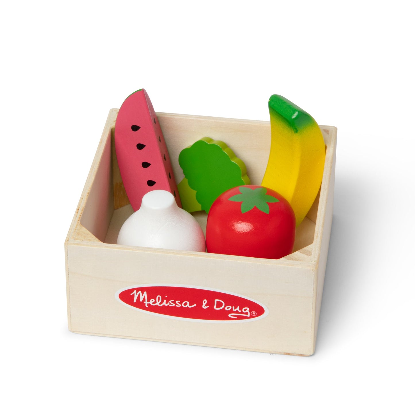 Wooden Food Groups Play Food Set – Produce - Melissa & Doug