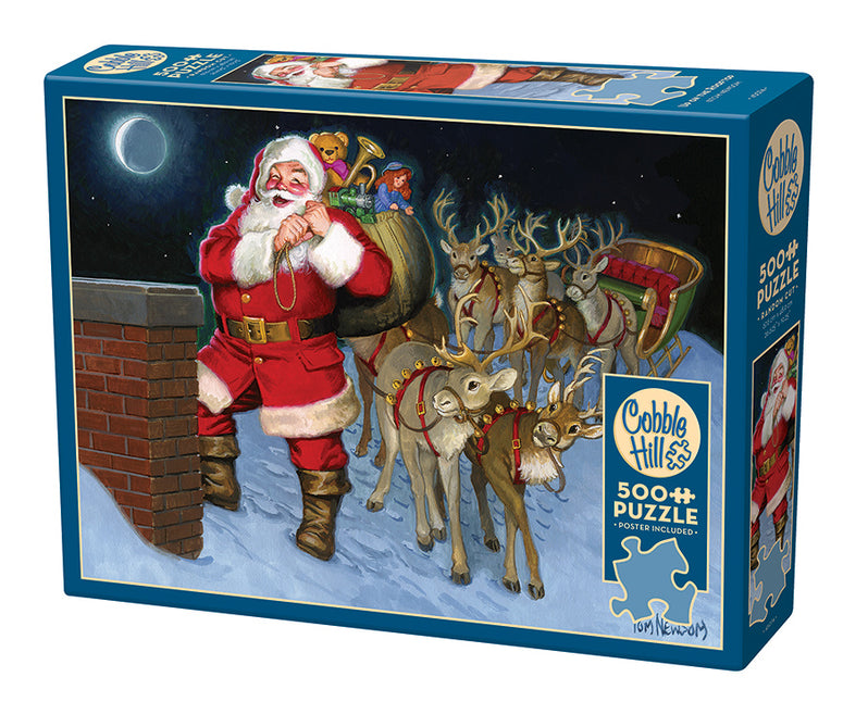 500 Piece - Up On The Rooftop - Cobble Hill