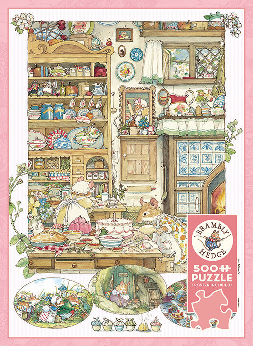 500 Piece - Brambly Hedge Picnic Preparations - Cobble Hill