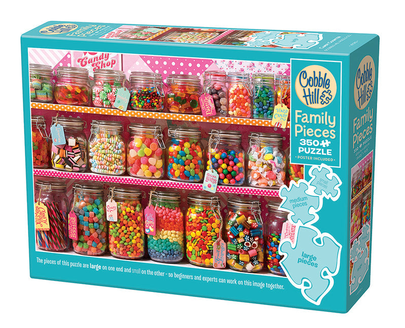 350 Piece (Family Pieces) - Candy Counter - Cobble Hill