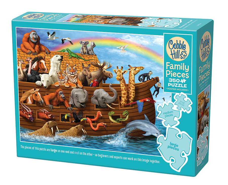 350 Piece (Family Pieces) - Voyage Of The Ark - Cobble Hill
