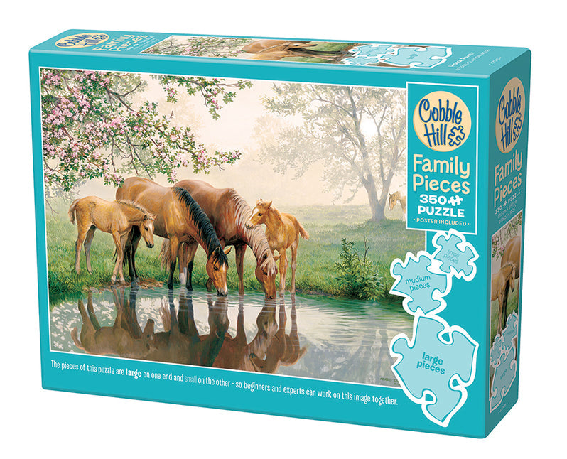 350 Piece (Family Pieces) - Horse Family - Cobble Hill
