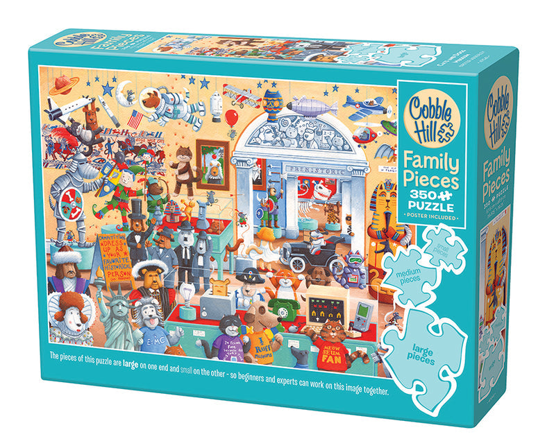 350 Piece (Family Pieces) - Cats and Dogs Museum - Cobble Hill