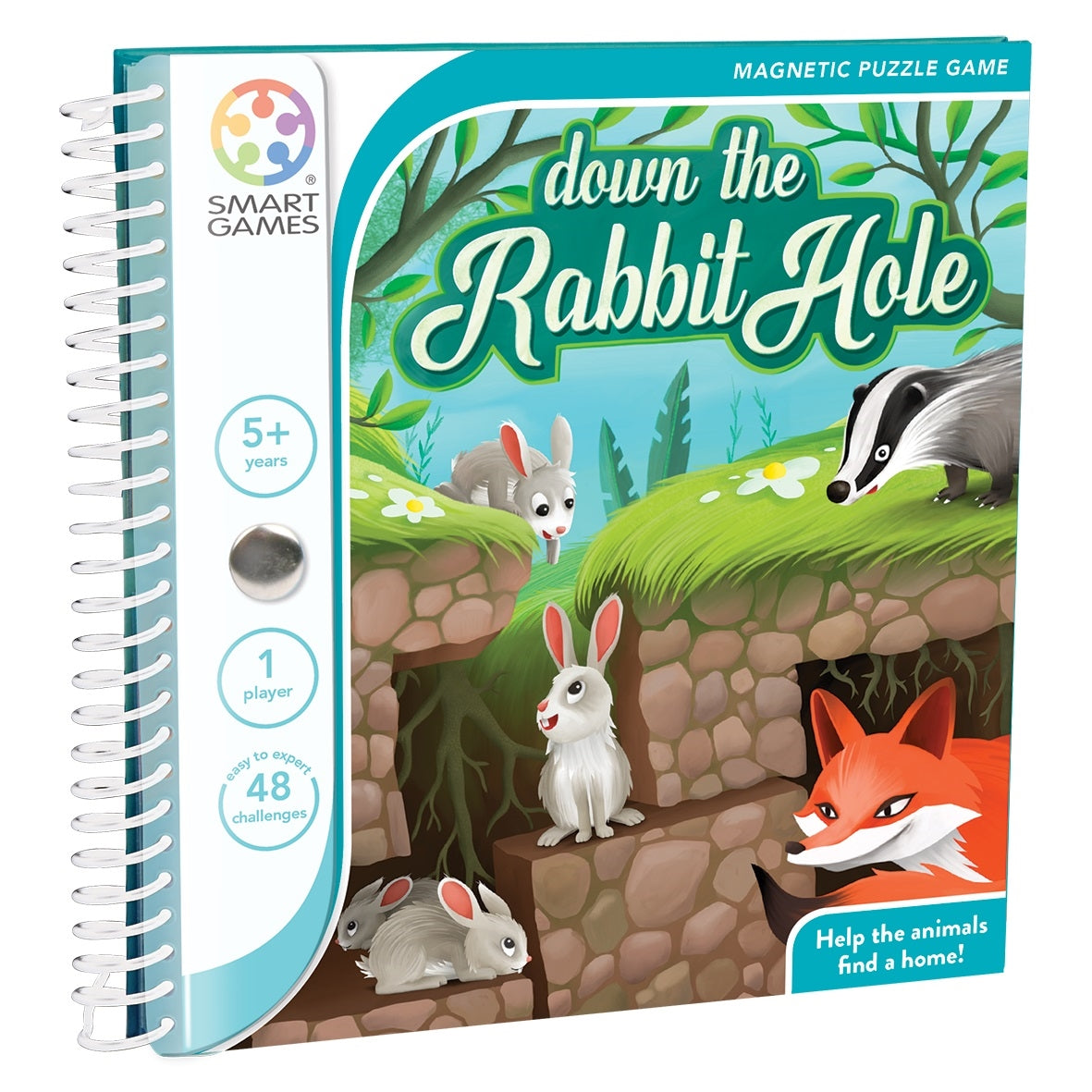Travel Game - Down The Rabbit Hole - Smart Games
