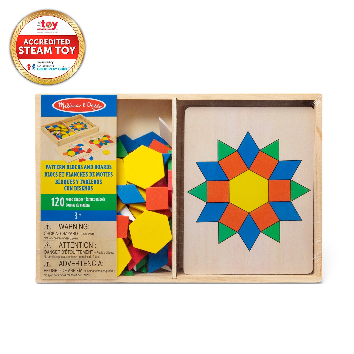 Pattern Blocks And Boards - Melissa & Doug