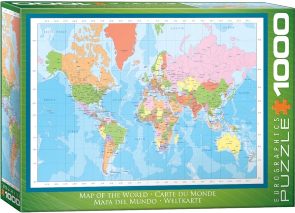1000 piece - Map of the World