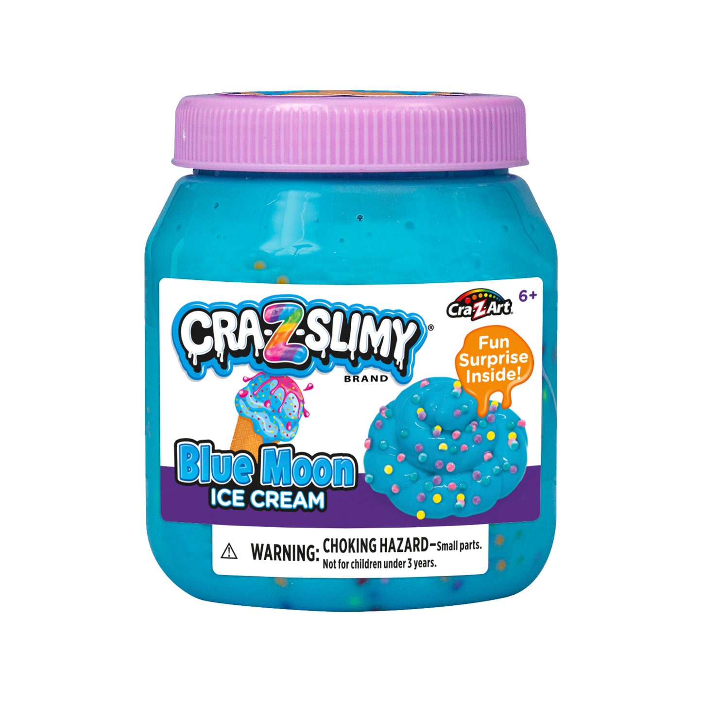 Cra-Z-Slimy - Blue Moon Ice Cream - Surprise Slime - Incredible Group
