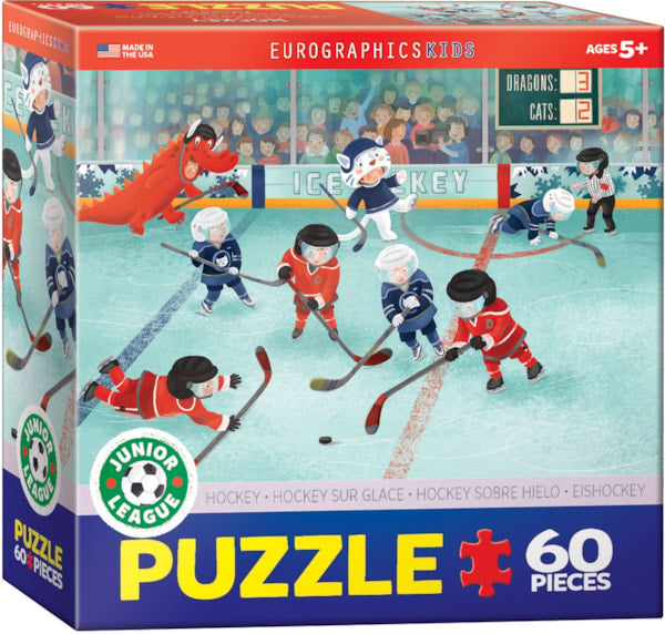 60 Piece - Junior League Hockey - Eurographics