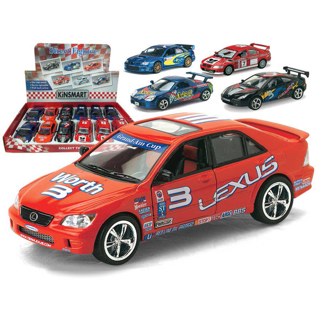 Die Cast - Street Fighter - (Various Styles) - Kinsmart