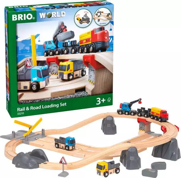 Rail & Road Loading Set - Brio - 33210