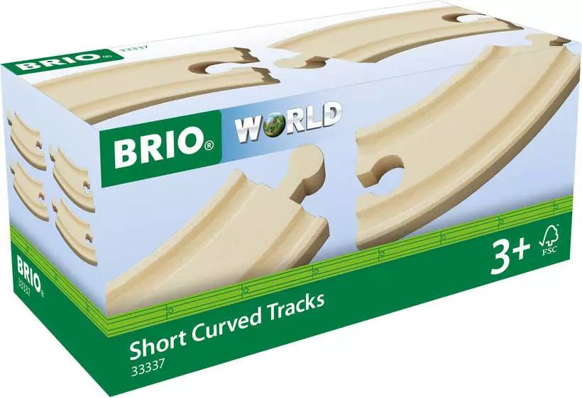 Short Curved Train Tracks Set - 33337 - Brio