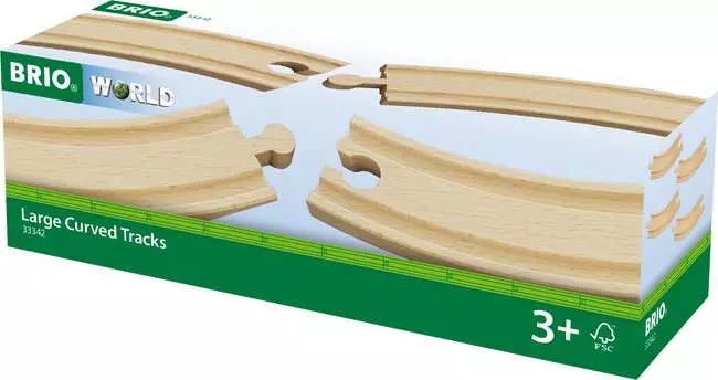 Large Curved Tracks - 33342 - Brio
